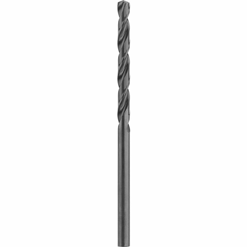 DeWalt DW1605 3/16″ x 6″ Aircraft Black Oxide Drill Bit