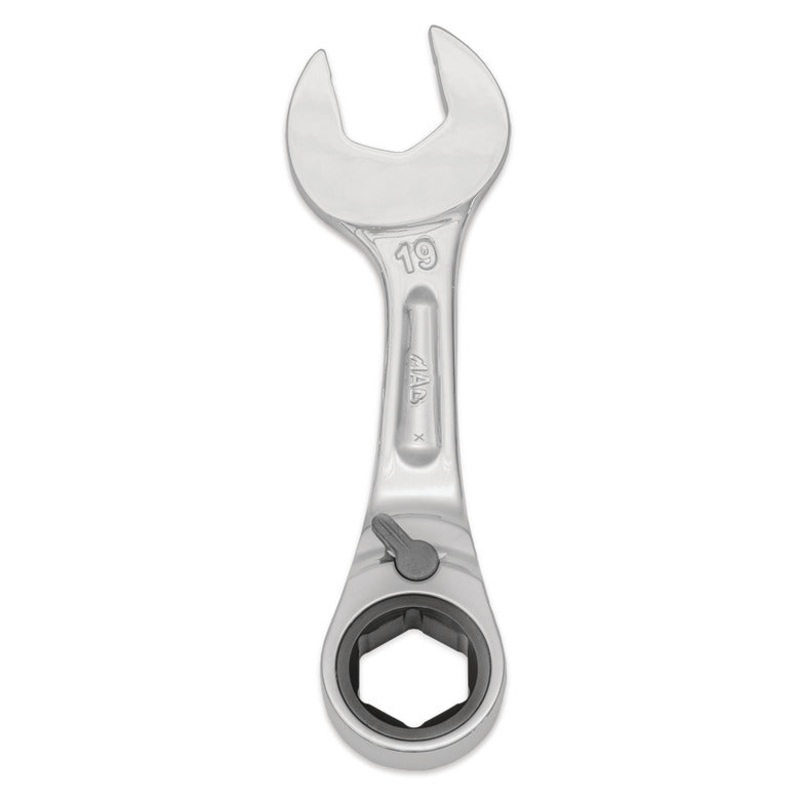 Stubby Offset Ratcheting Wrench 7mm – 6-PT.