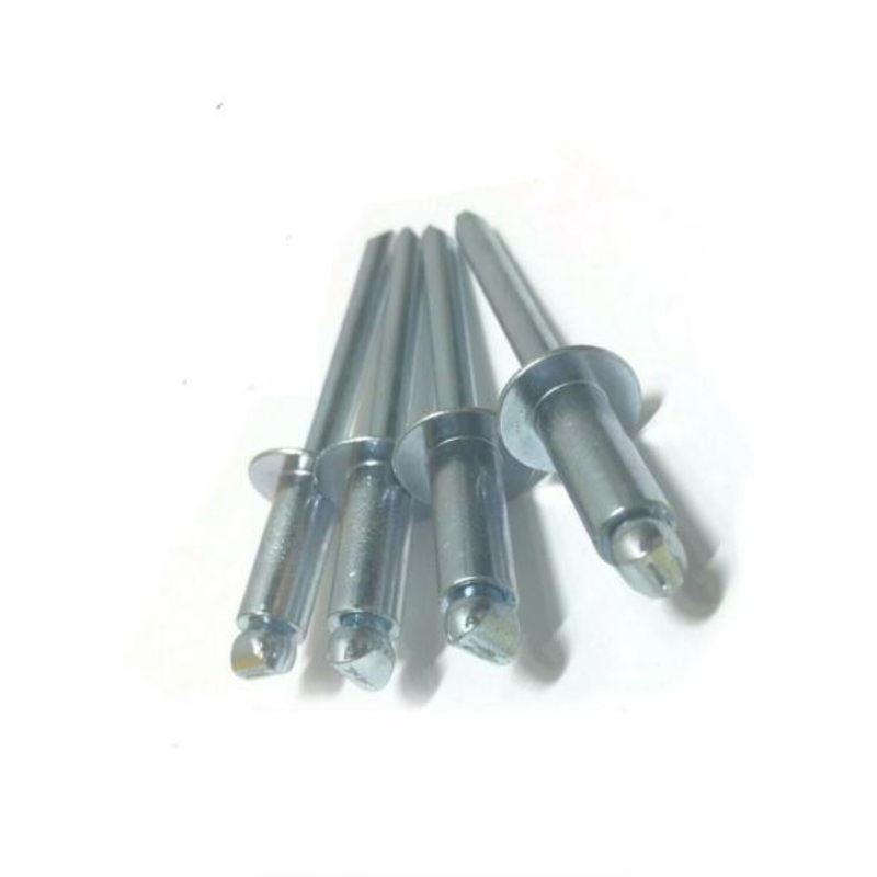 POP Rivets ALL Steel 4-8 1/8″ x 1/2″ Grip Range Zinc Plated QTY 25