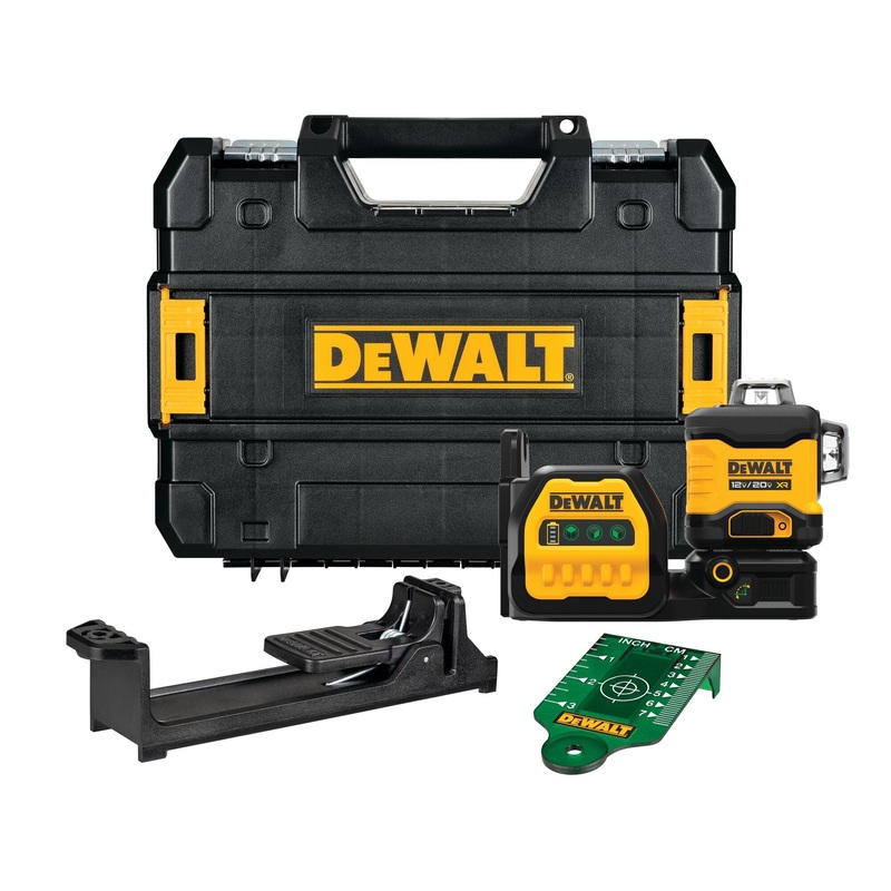 DeWalt DCLE34030GB 20V MAX* 3 X 360 GREEN LINE LASER (TOOL ONLY)