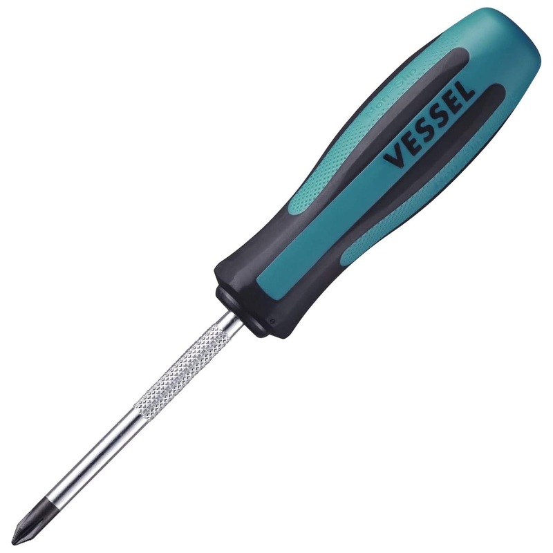Vessel Tools 900P2150 MEGADORA Standard Screwdriver, Phillips #2 x 6″