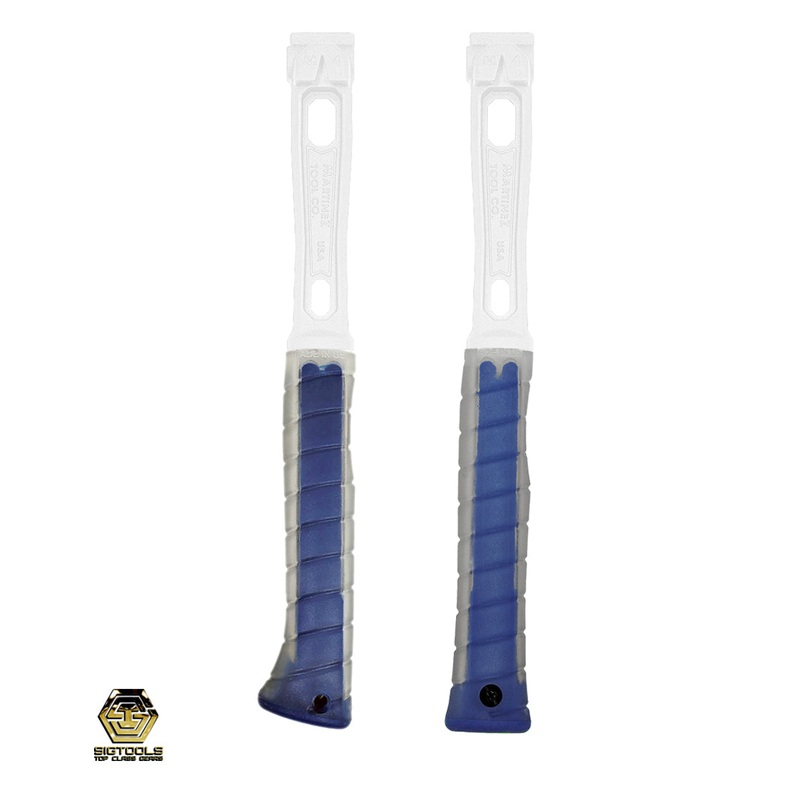 Martinez Replacement Grip – Clear Overlay/Blue Insert Curved