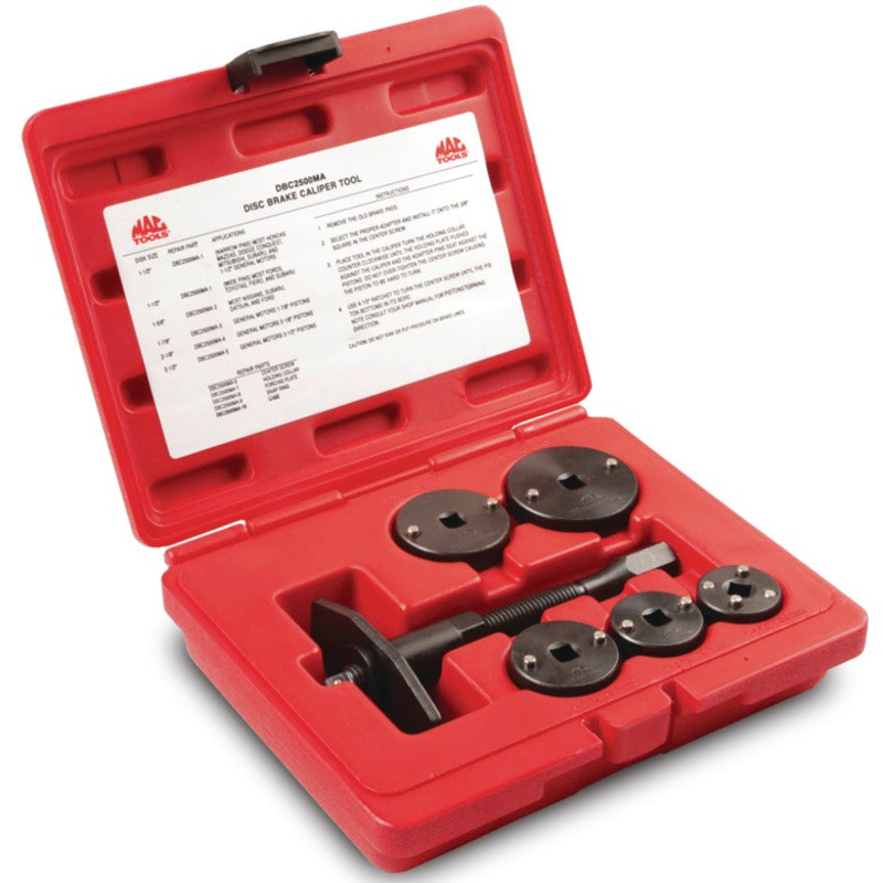 6-PC. Disc Brake Caliper Turn-In Kit