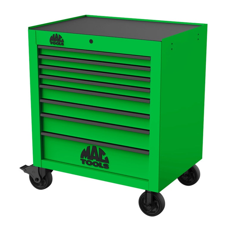 Tech Series 8-Drawer Workstation – Lime Green