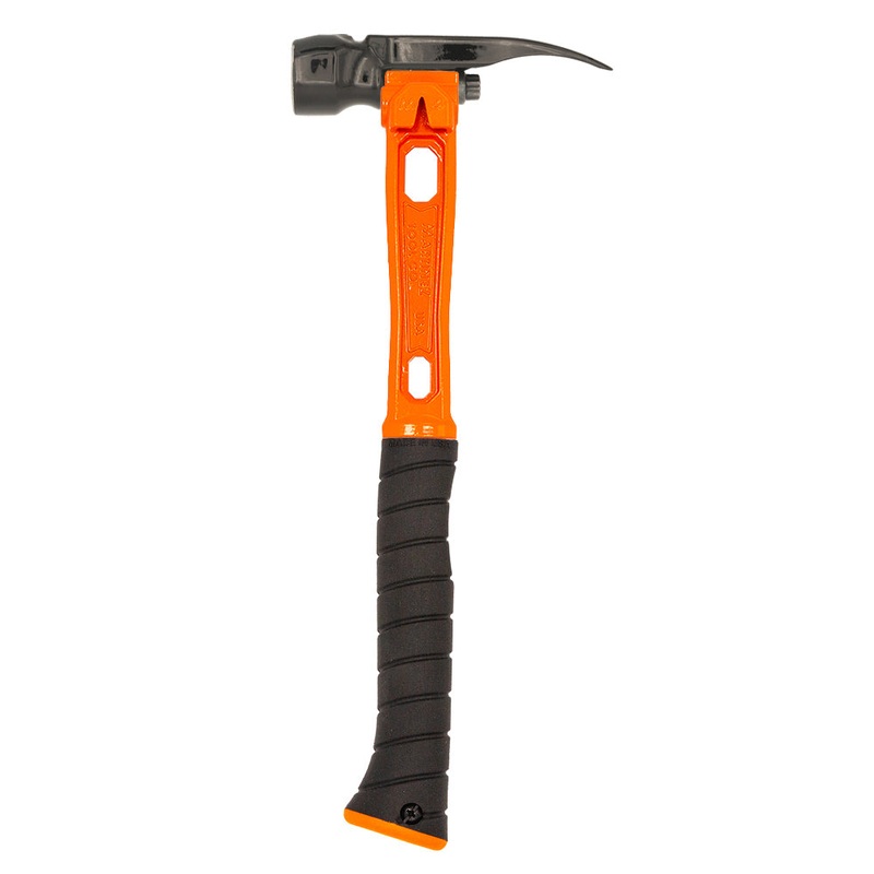 Martinez Tools |  M4 12oz Alcatraz Titanium Finishing Hammer Smooth Curved Assembled