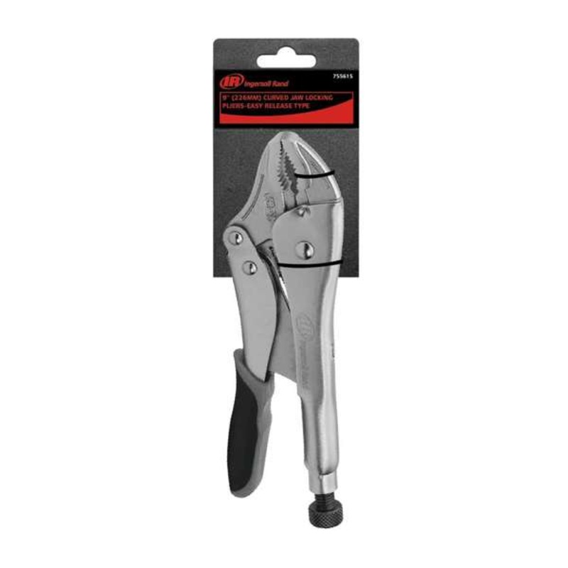 INGERSOLL RAND 7″ CURVED JAW LOCKING PLIERS-EASY RELEASE TYPE