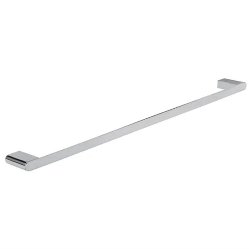 Zevio Single Towel Rail 750MM Chrome