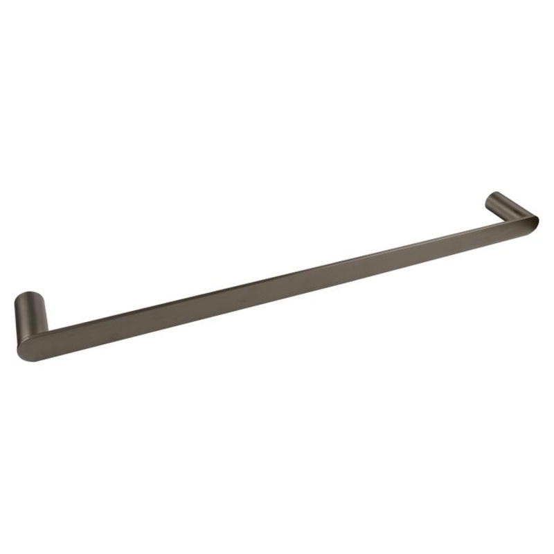 Vetto Single Towel Rail 750MM Gun Metal