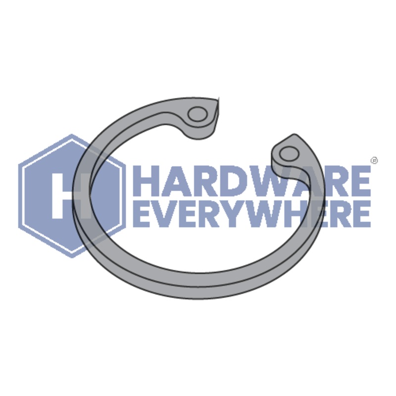 .375 INTERNAL TYPE RETAINING RING / Steel / Black Phosphate