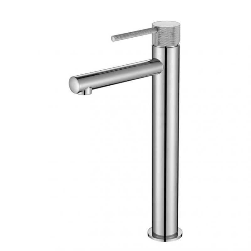 Star High Rise Basin Mixer (Knurled Handle)
