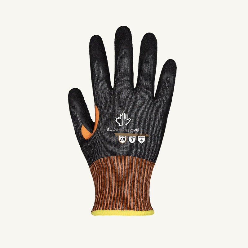 Cut Resistant Gloves – Superior Glove TenActiv Extreme Cut Protection Latex Gloves, STXLXRT